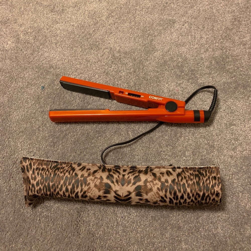 Flat iron with case